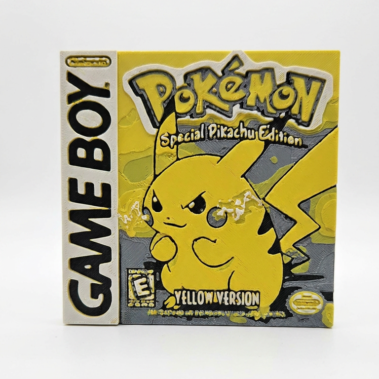 Pokémon GameBoy Box Art | Pokémon Red, Blue, Yellow and Green