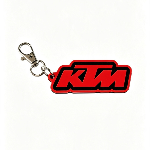 KTM Logo Keychain | Choose Your Color Plastic Key Fob